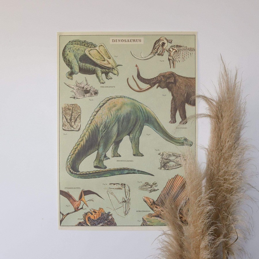 Babys Room Cavallini & Co Room Decor | Cavallini & Co Dino Poster