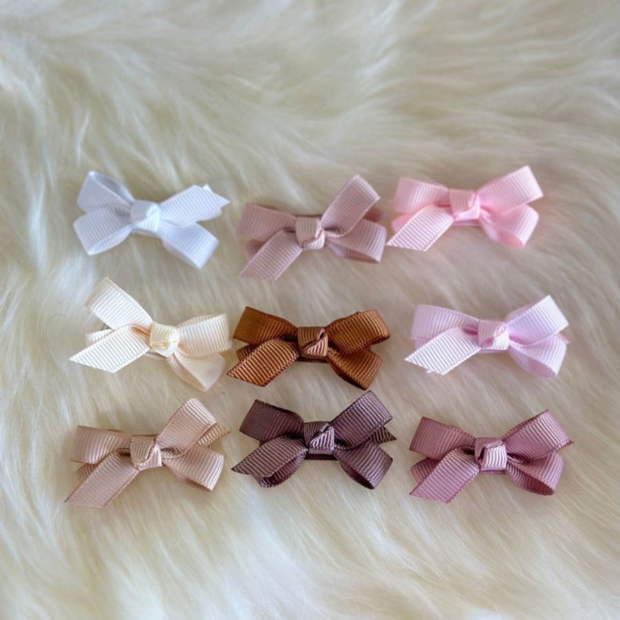 Babies Mamer Baby Clothes | Little Hanna Bow Hair Clips