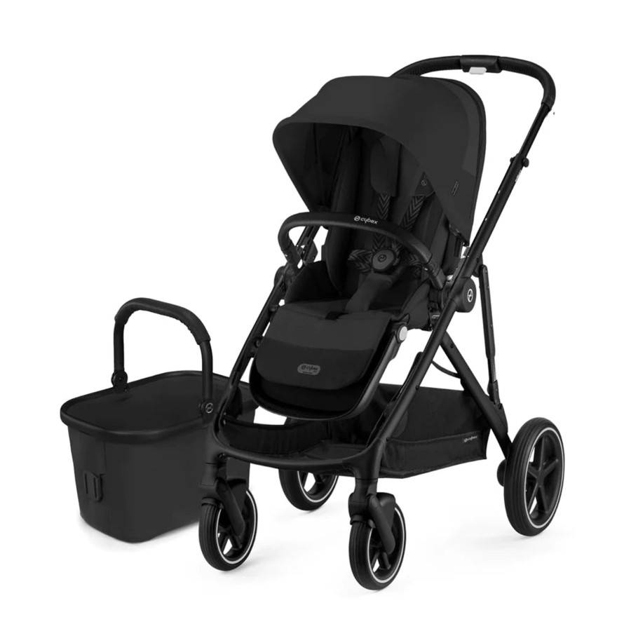 Going Places Cybex Seat Liners | Cybex Gazelle S Stroller 2023 - Moon Black