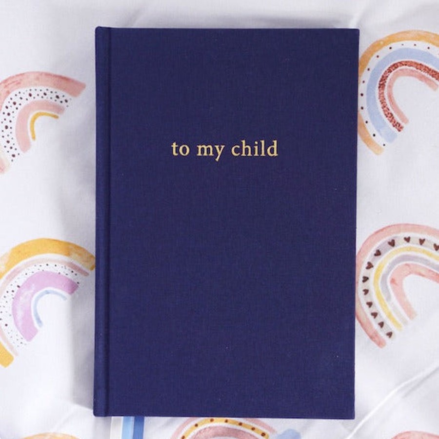 Books, Toys & Gifts Forget Me Not Journals Books For Parents | Forget Me Not - To My Child Journal Navy