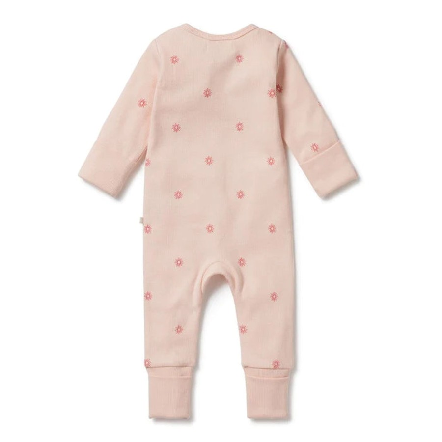 Books, Toys & Gifts Wilson & Frenchy Something To Wear | Wilson & Frenchy Organic Zipsuit With Feet - Petit Soleil