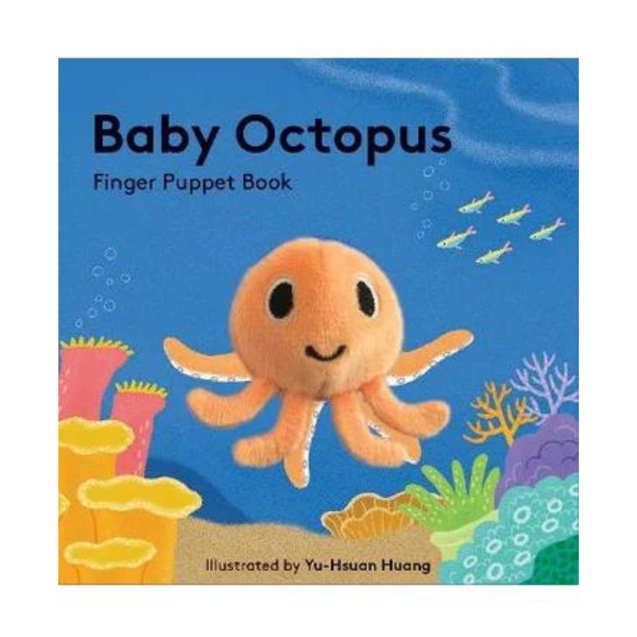 Books, Toys & Gifts Publishers Distribution LTD Something To Read | Baby Octopus: Finger Puppet Book