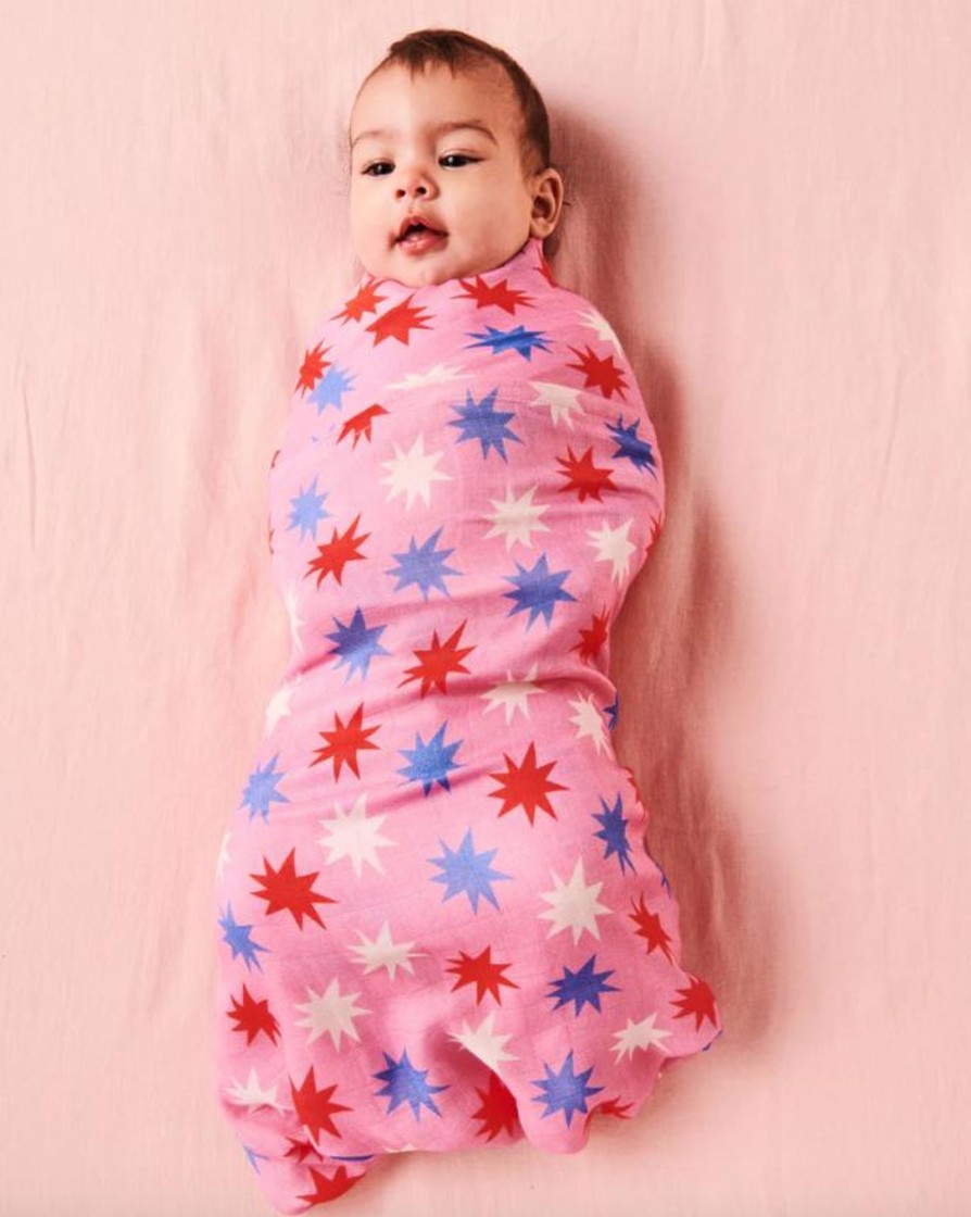 Books, Toys & Gifts Kip&Co Gifts For Newborn Babies | Kip & Co Be A Star Bamboo Swaddle