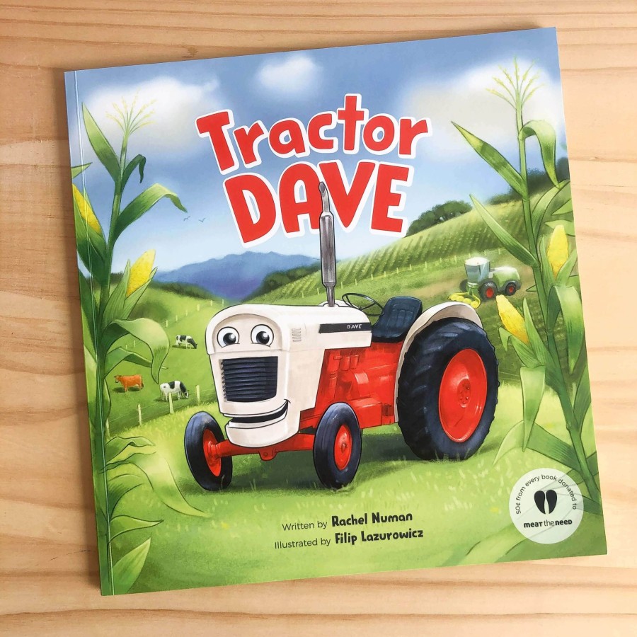 Books, Toys & Gifts Rachel Numan Something To Read | Tractor Dave By Rachel Numan