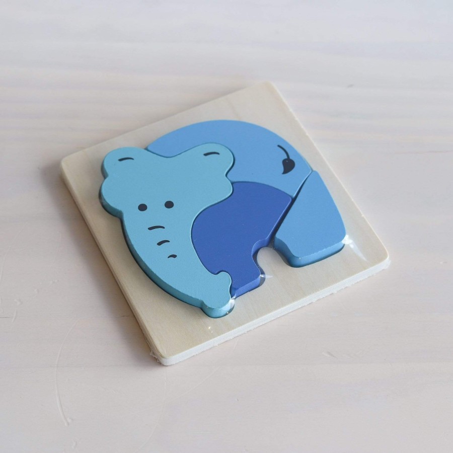 Books, Toys & Gifts Discoveroo Stocking Fillers | Discoveroo Chunky Puzzle - Elephant