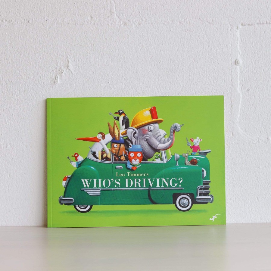 Books, Toys & Gifts Gecko Press Books For Toddlers | Who'S Driving? - Paperback