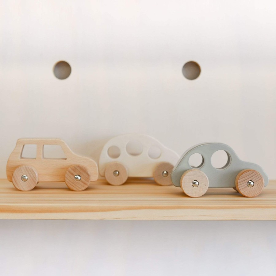 Books, Toys & Gifts Discoveroo Stocking Fillers | Discoveroo Chunky Car - Grey