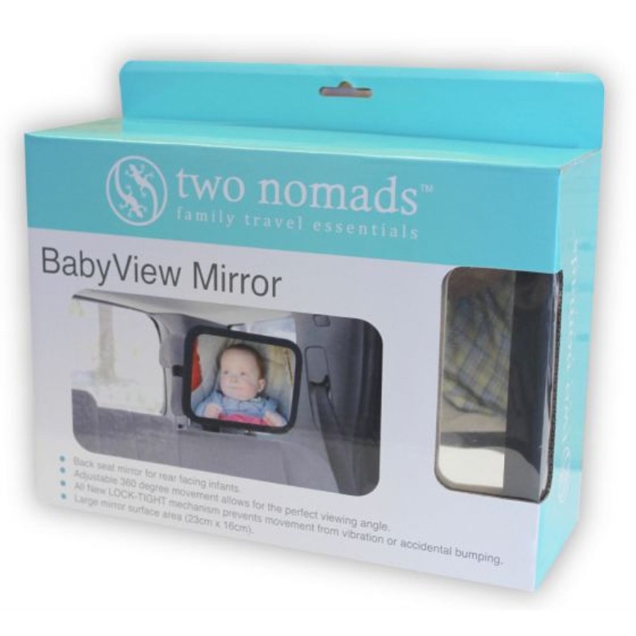 Going Places TwoNomads Rain & Sun Covers | Two Nomads Baby View Mirror