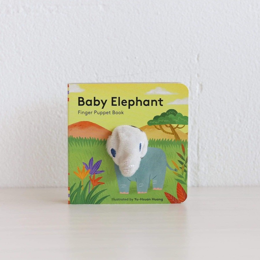 Books, Toys & Gifts Publishers Distribution LTD Baby'S First Christmas | Baby Elephant: Finger Puppet Book