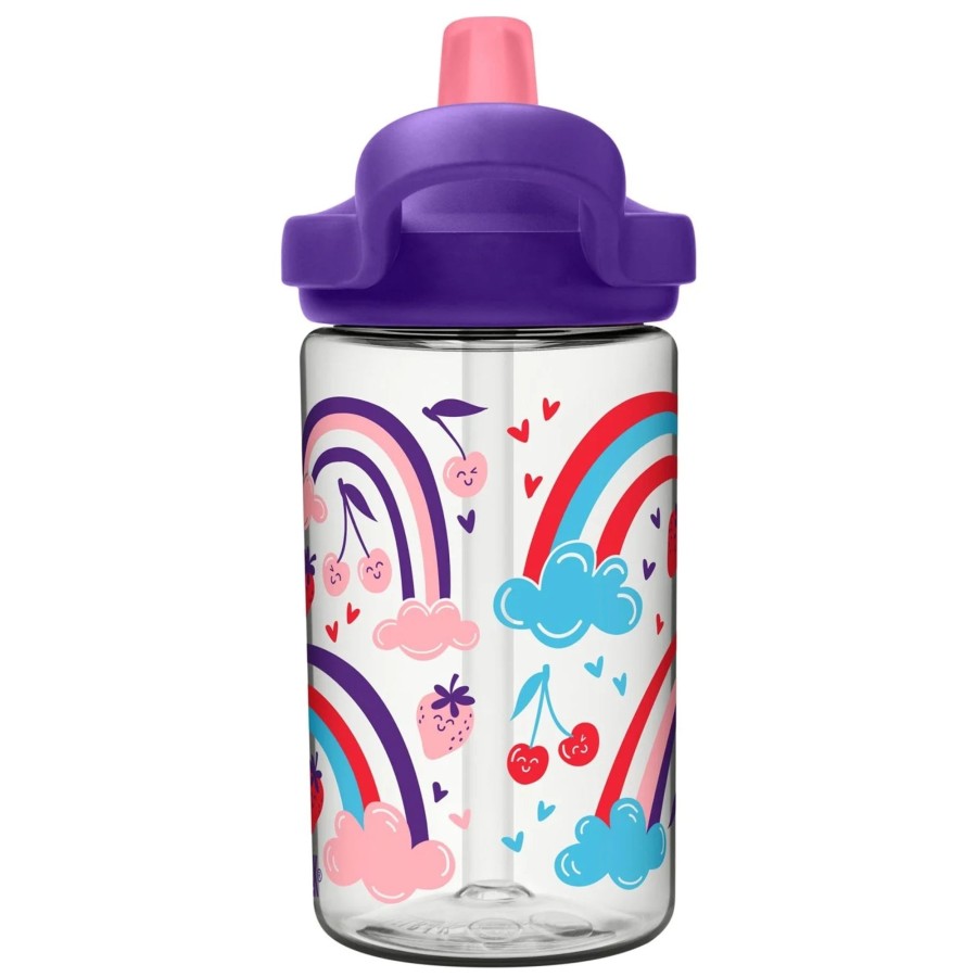 Books, Toys & Gifts Camelbak Something You Need | Camelbak Eddy+ With Tritan Renew Kids Bottle - 0.4L- Berry Rainbow