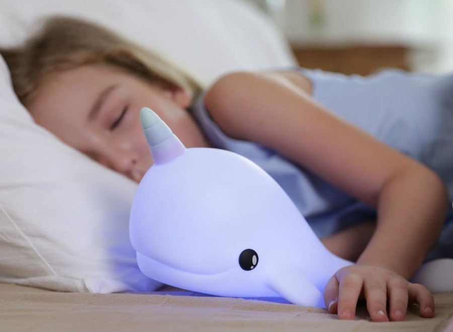 Babies Stellar Haus Gadgets | Stellar Haus Squishy Narwhal Splash - Usb Recharge