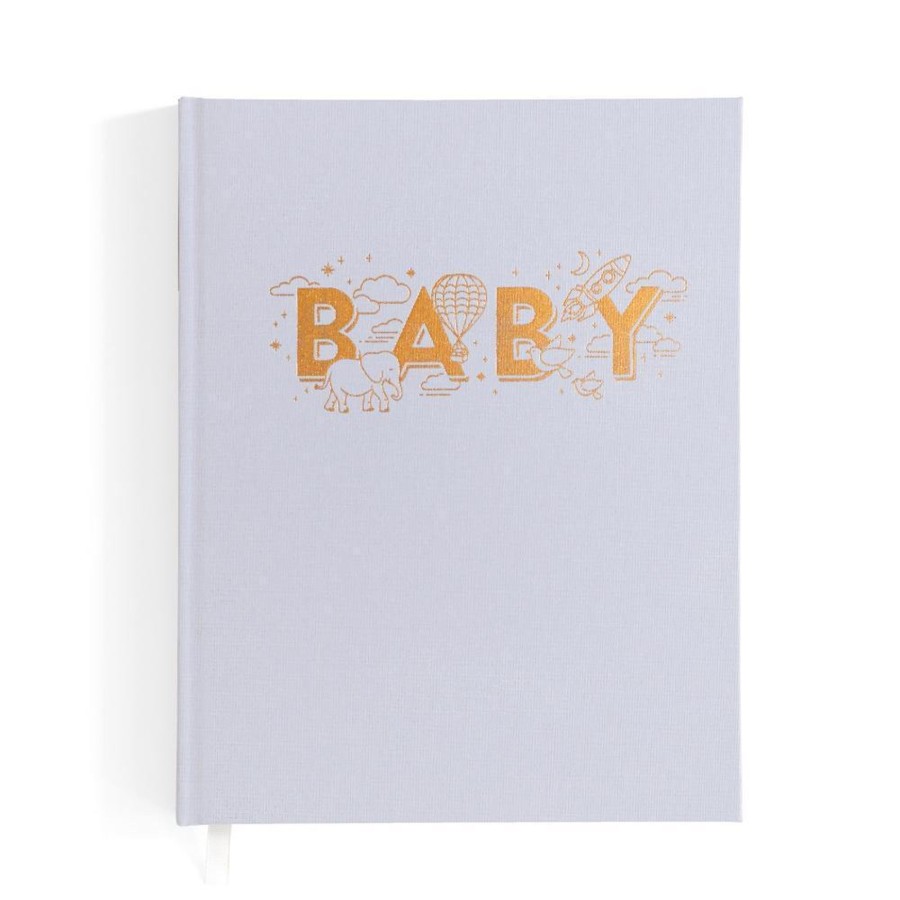 Books, Toys & Gifts Fox & Fallow Books For Parents | Fox & Fallow Baby Journal - Grey