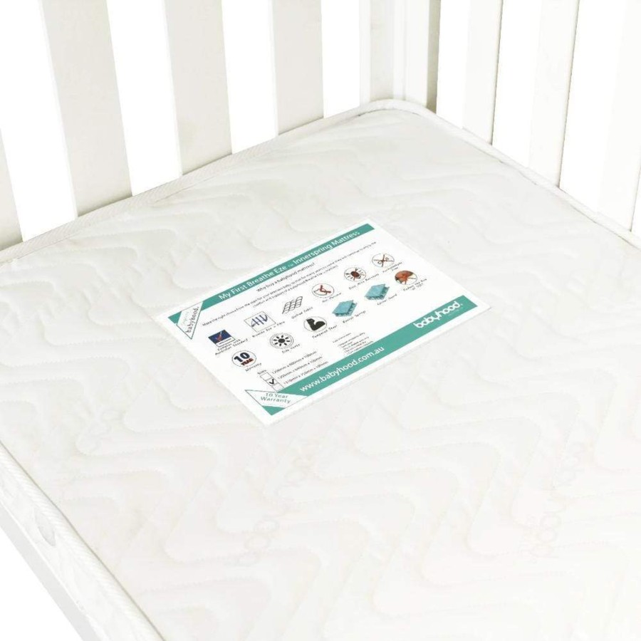 Going Places Babyhood Babyhood | Babyhood My First Breathe Eze Innerspring Mattress - For Fold N Go Cot