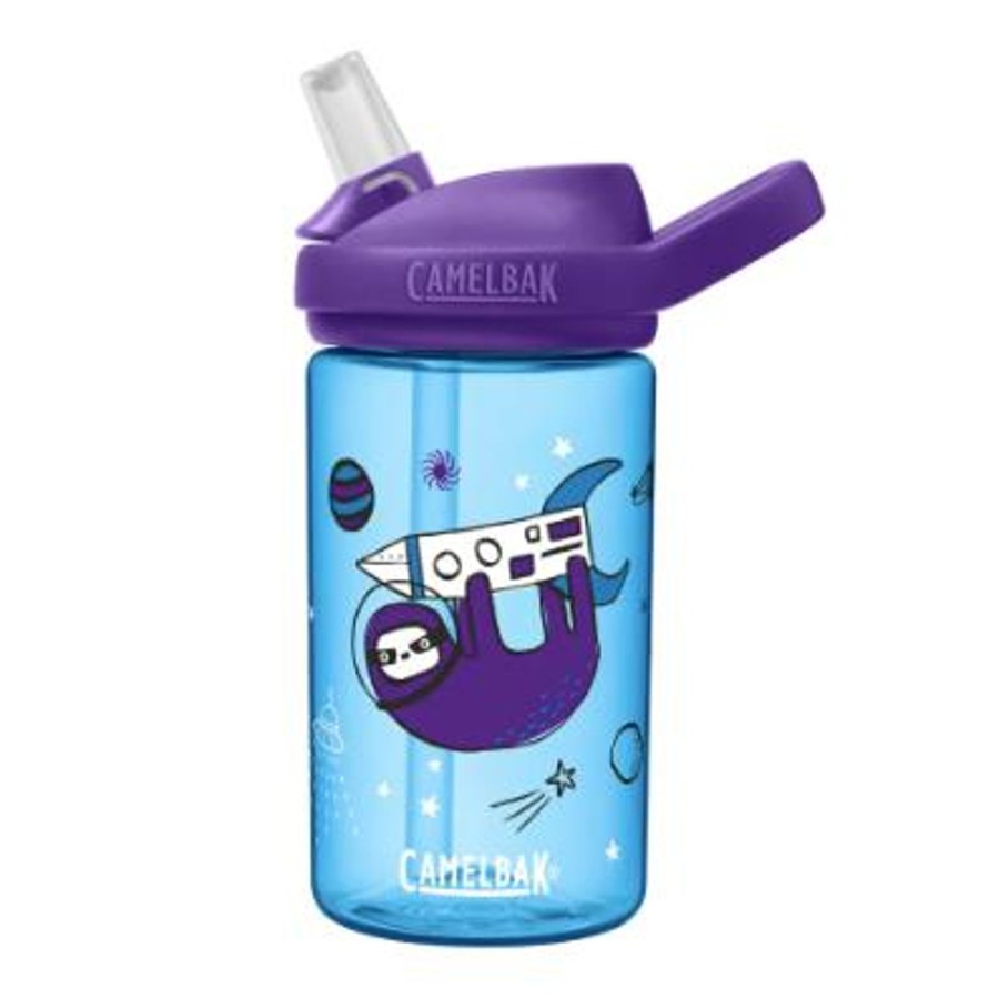 Going Places Camelbak Travelling With Kids | Camelbak Eddy+ With Tritan Renew Kids Bottle - 0.4L- Sloths In Space