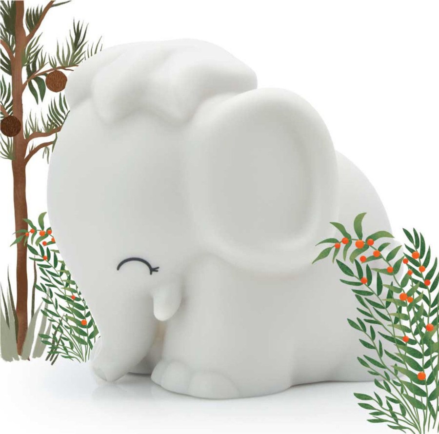 Books, Toys & Gifts Stellar Haus Stocking Fillers | Stellar Haus Baby Grey Elephant Mini Light