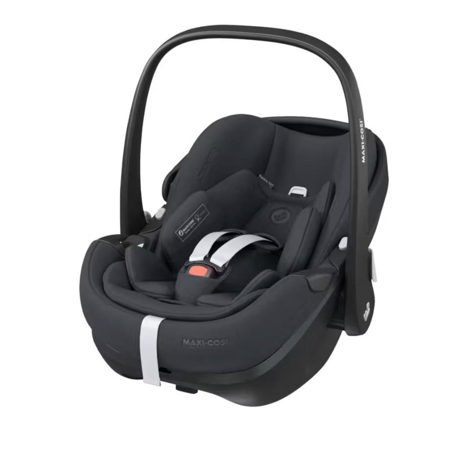 Going Places Maxi Cosi Capsules And Bases | Maxi Cosi Pebble 360 Pro Slidetech Capsule - Essential Graphite - Pre-Order For Mid Feb 2024 Delivery