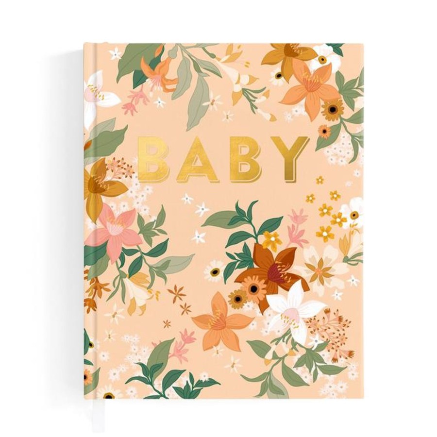 Books, Toys & Gifts Fox & Fallow Baby Journals | Fox & Fallow Baby Journal - Floral