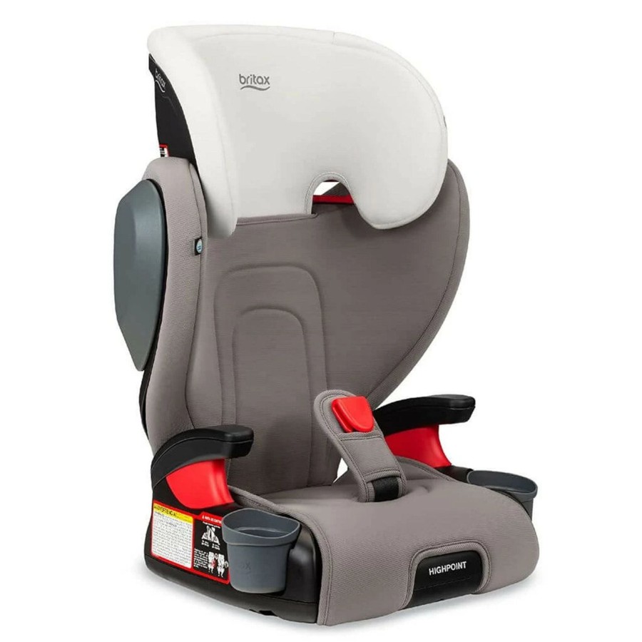 Going Places Britax Car Seats For Preschoolers | Britax Highpoint 2-Stage Booster Seat Safewash - Gray Ombre