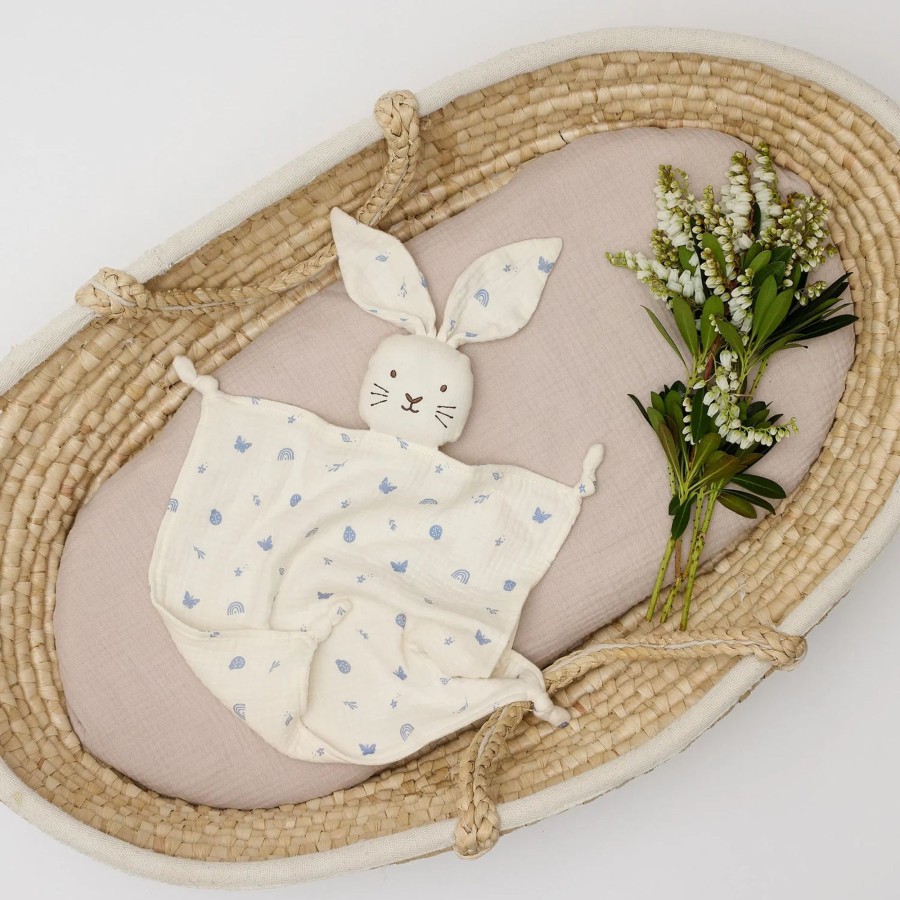 Books, Toys & Gifts Over the Dandelions Baby'S First Christmas | Over The Dandelions Bunny Lovey - Enchanted Garden