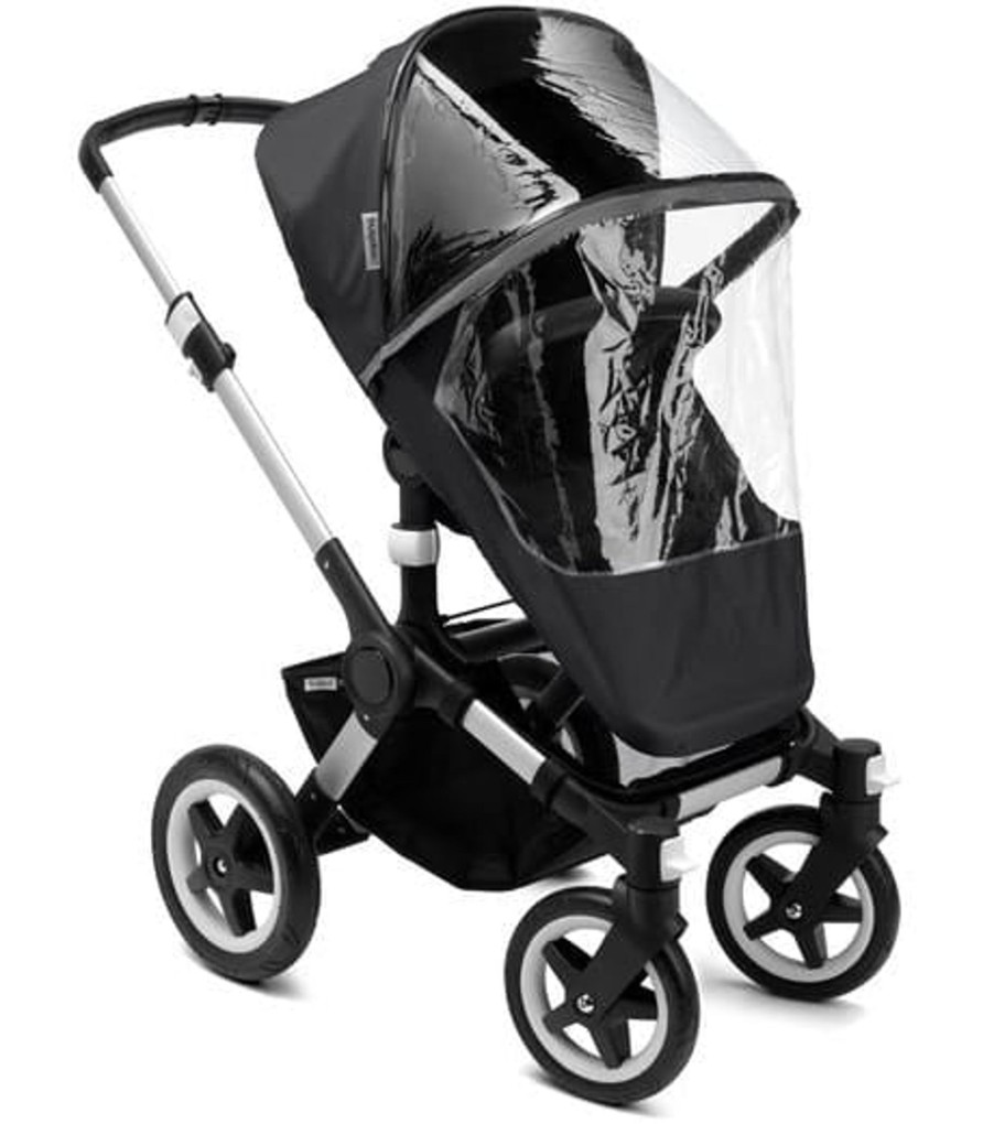 Going Places Bugaboo Double Strollers | Bugaboo Donkey / Buffalo / Runner High Performance Rain Cover - Black