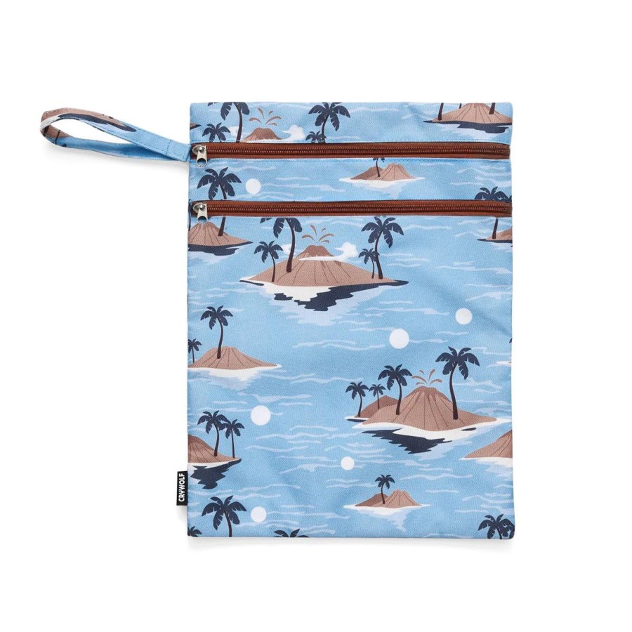 Going Places Crywolf Bags | Crywolf Wet Bag - Blue Lost Island