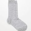 Babies Lamington Socks | Lamington Crew Merino Socks - Heron