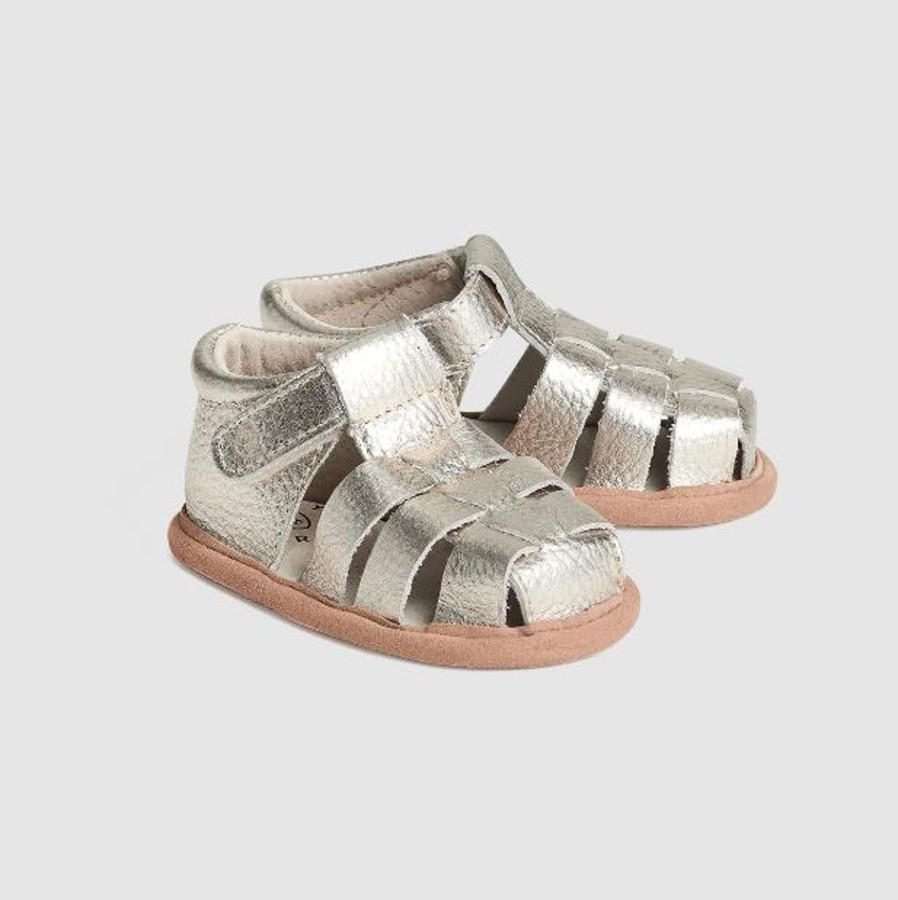 Books, Toys & Gifts Pretty Brave Something To Wear | Pretty Brave Rio Sandal - Gold