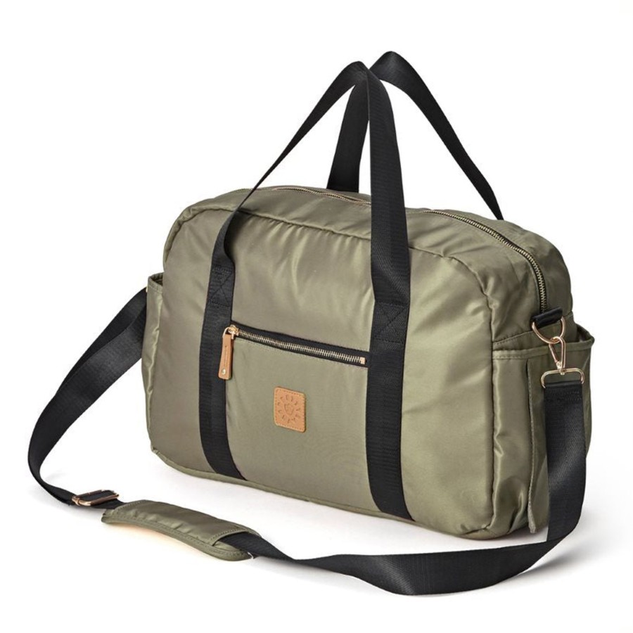 Babies Pretty Brave Nappy Bags | Pretty Brave Stella Bag - Light Khaki