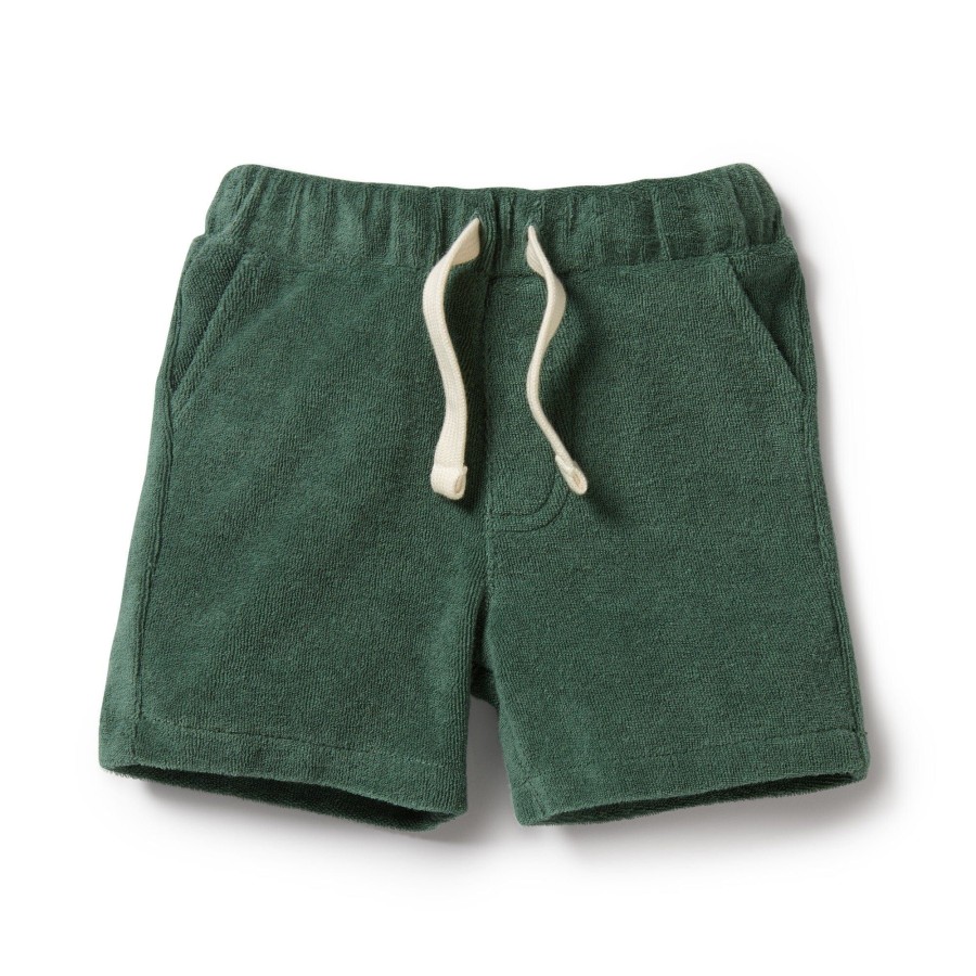 Books, Toys & Gifts Wilson & Frenchy Something To Wear | Wilson & Frenchy Organic Terry Short - Moss