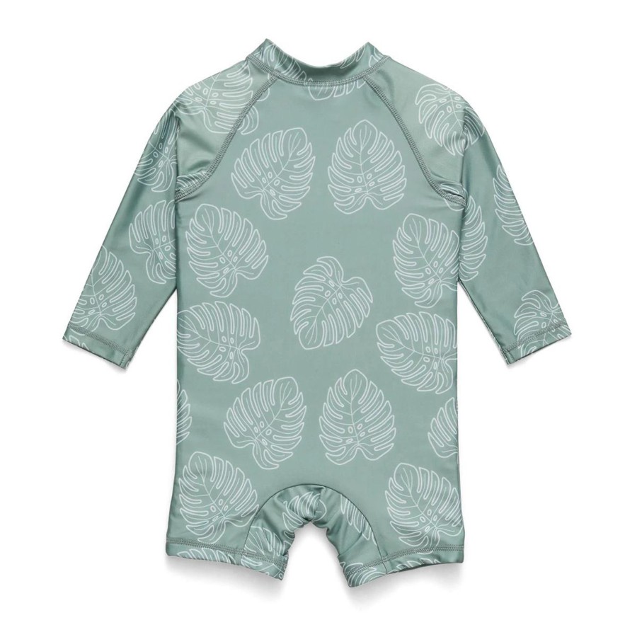 Books, Toys & Gifts Crywolf 2Nd Birthday Gifts | Crywolf Rash Suit - Jade Monstera