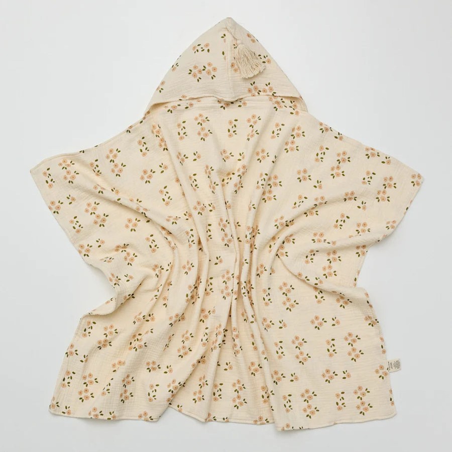 Babies Over the Dandelions Towels & Washcloths | Over The Dandelions Hooded Towel - Daisy