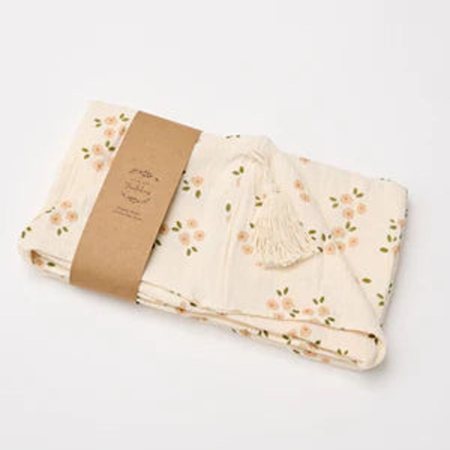 Babies Over the Dandelions Towels & Washcloths | Over The Dandelions Hooded Towel - Daisy