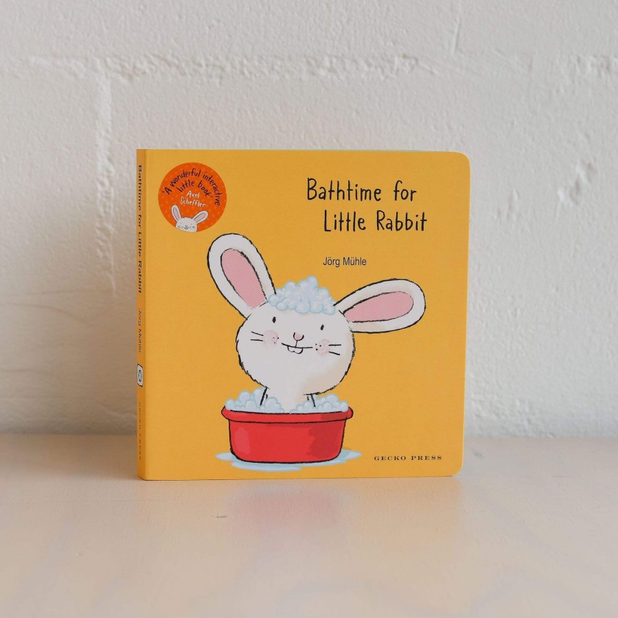 Books, Toys & Gifts Gecko Press Something To Read | Bathtime For Little Rabbit Board Book