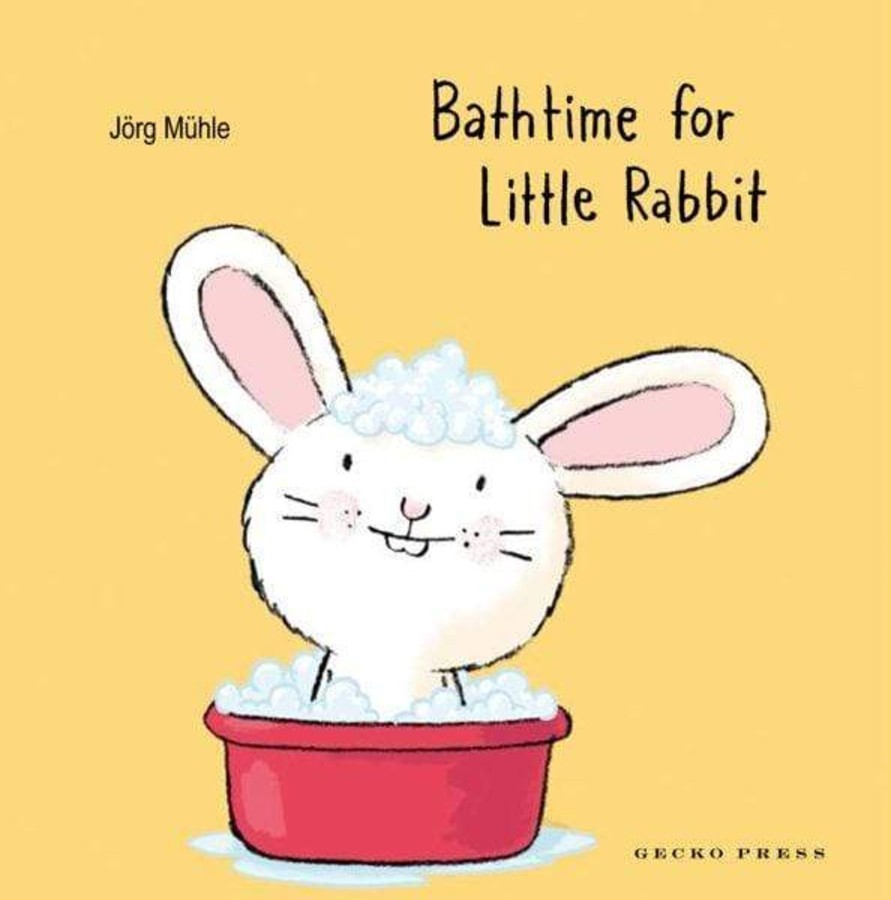 Books, Toys & Gifts Gecko Press Something To Read | Bathtime For Little Rabbit Board Book