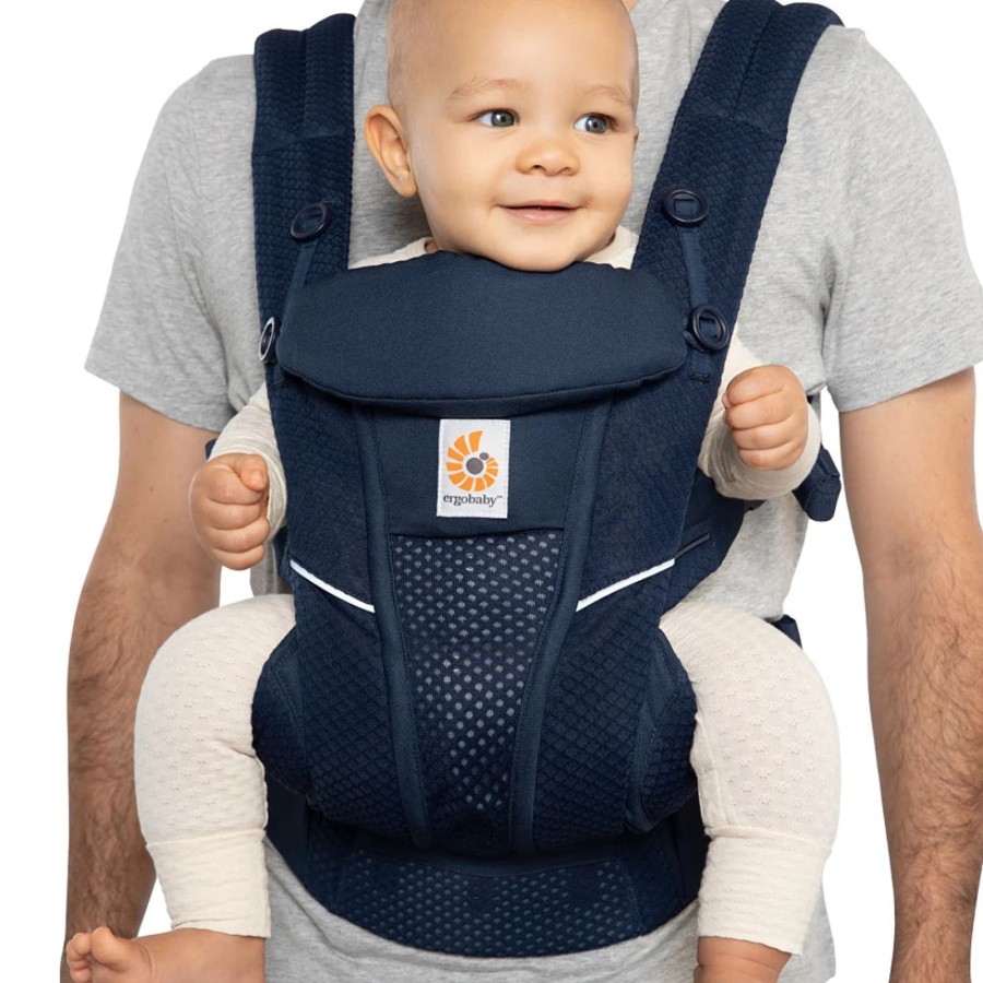 Going Places Ergobaby Baby Wearing | Ergobaby Omni Breeze- Midnight Blue