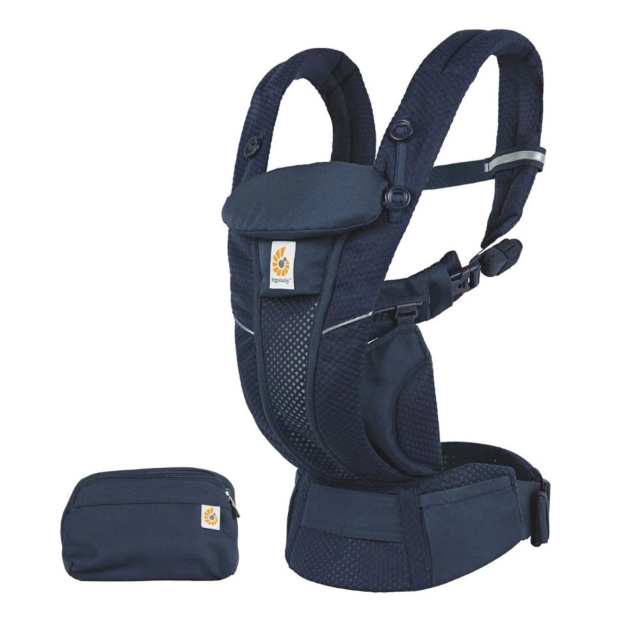 Going Places Ergobaby Baby Wearing | Ergobaby Omni Breeze- Midnight Blue