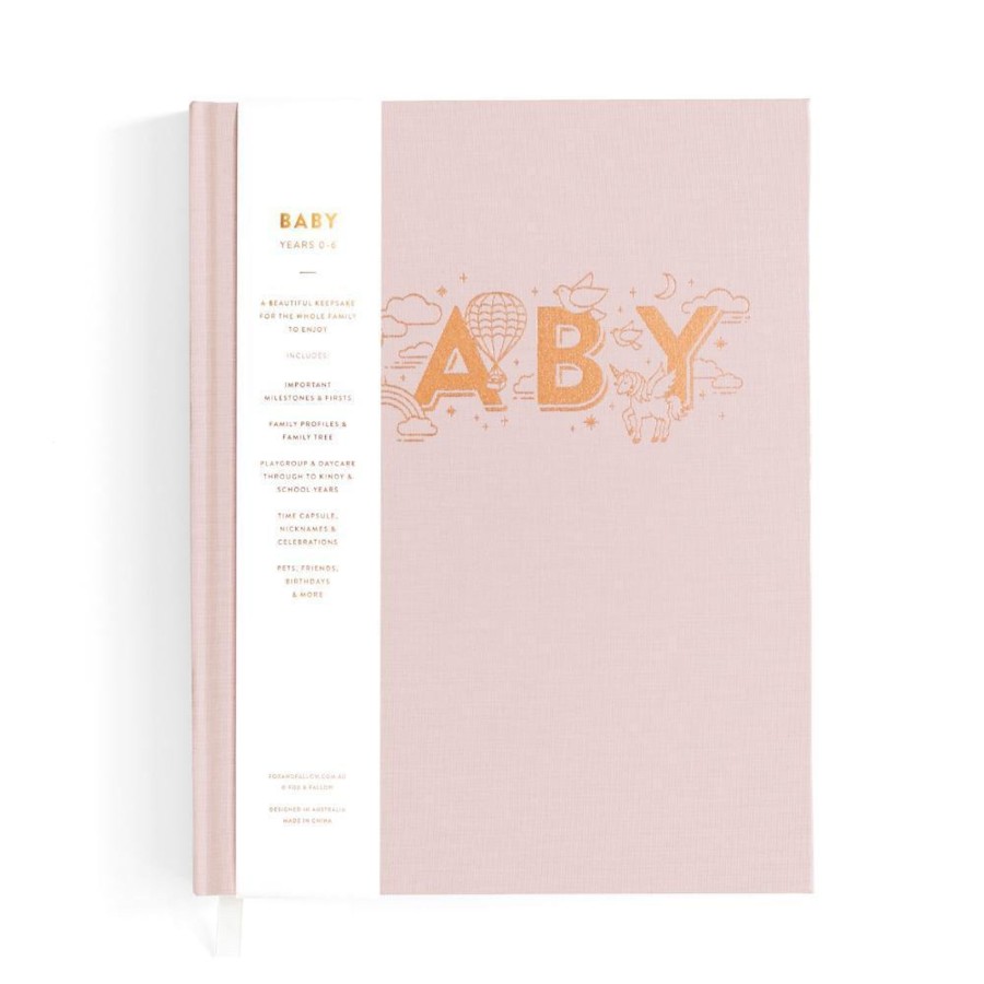 Books, Toys & Gifts Fox & Fallow Baby Journals | Fox & Fallow Baby Journal - Natural