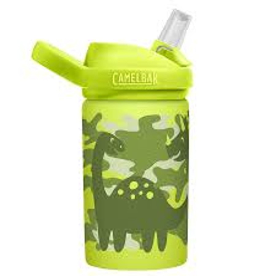 Books, Toys & Gifts Camelbak Stocking Fillers | Camelbak Eddy+ Kids Stainless Steel Bottle - 0.4L- Dino Camo