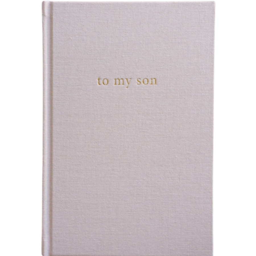 Books, Toys & Gifts Forget Me Not Journals Baby Journals | Forget Me Not - To My Son Journal Latte