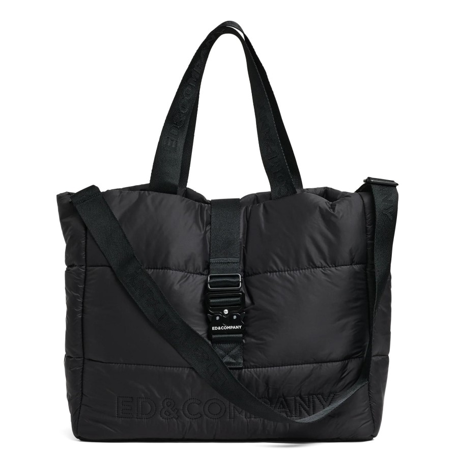 Babies Ed & Company Nappy Bags | Ed & Company Total Tote- Black