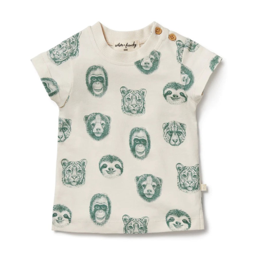 Books, Toys & Gifts Wilson & Frenchy Something To Wear | Wilson & Frenchy Organic Tee - Hello Jungle