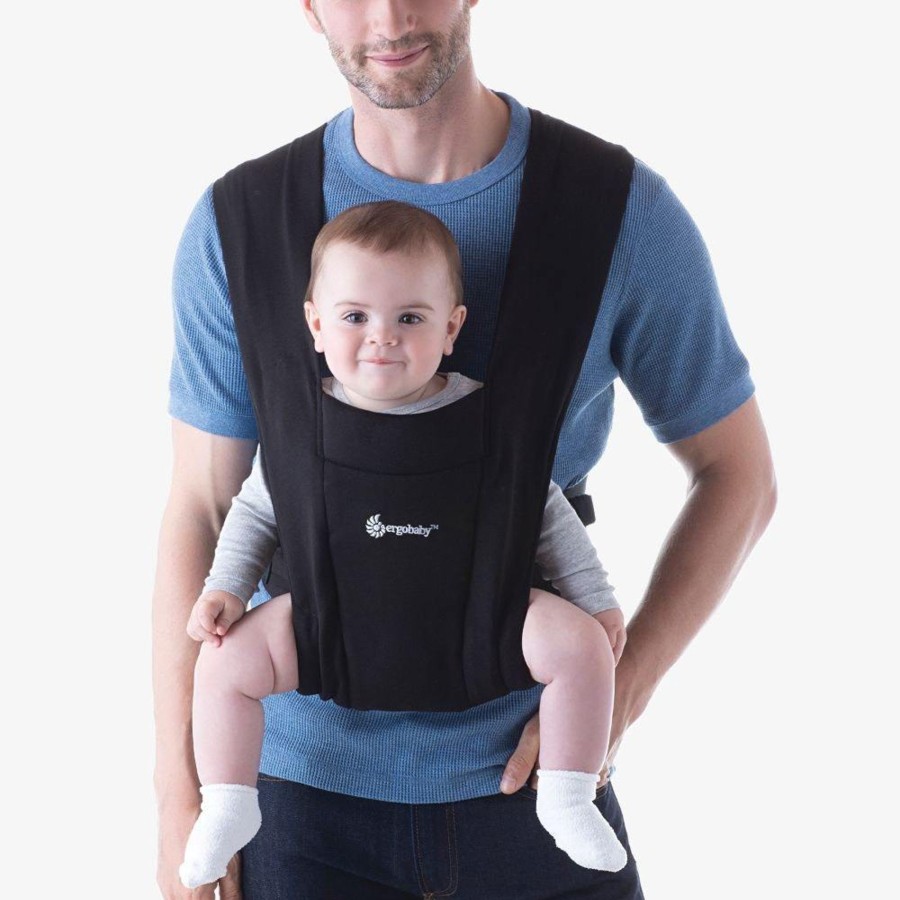 Going Places Ergobaby Travelling With Kids | Ergobaby Embrace Carrier - Pure Black