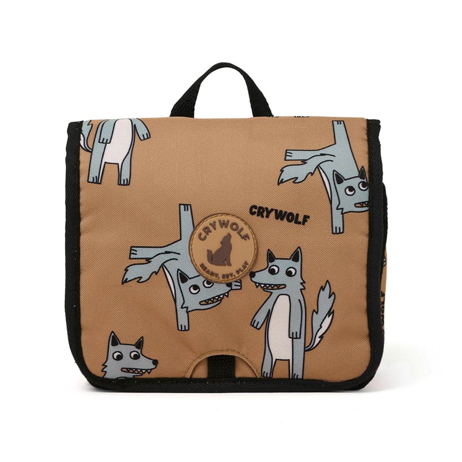 Going Places Crywolf Travelling With Kids | Crywolf Kid'S Toilet Bag - Mr Wolf