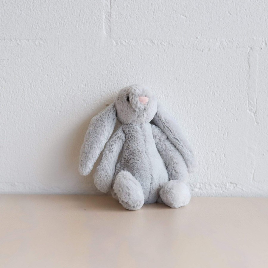 Books, Toys & Gifts Jellycat Gifts For Newborn Babies | Jellycat Bashful Silver Bunny - Small