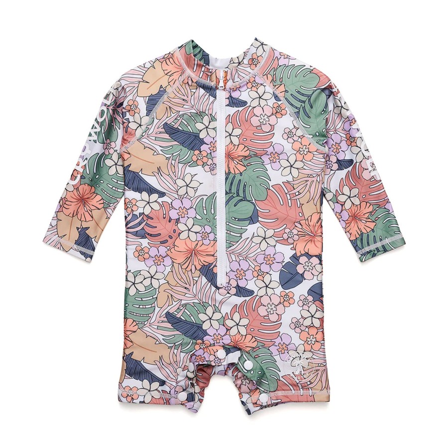 Books, Toys & Gifts Crywolf Something To Wear | Crywolf Rash Suit - Tropical Floral