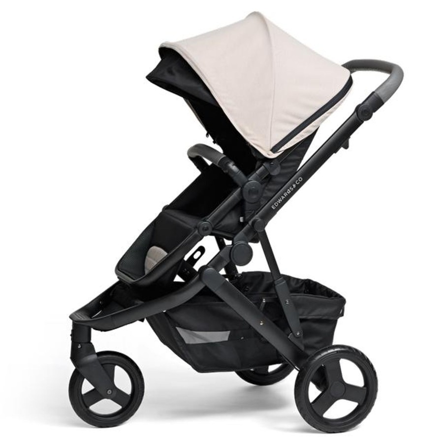 Going Places Edwards & Co Single Strollers | Edwards & Co Oscar M2 Stroller - Sand