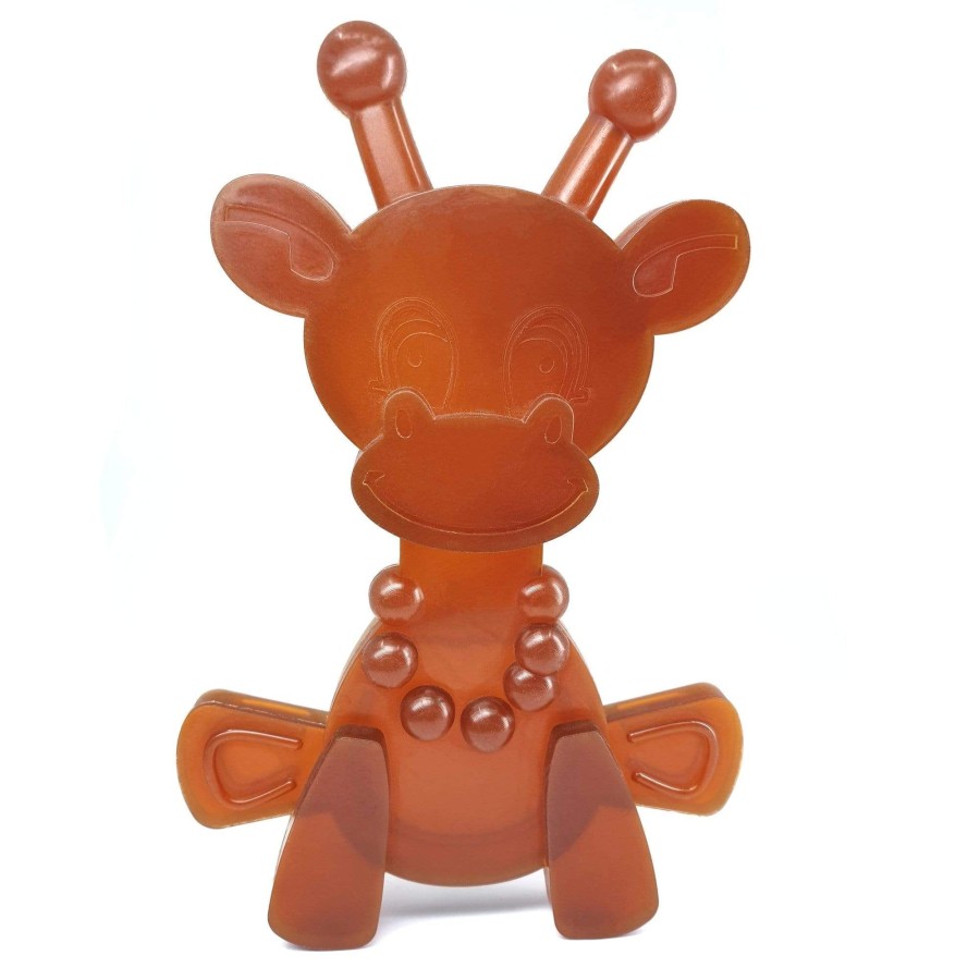 Books, Toys & Gifts Bambeado Teether Toys | Bambeado Little Bamber Natural Amber And Rubber Teething Toy