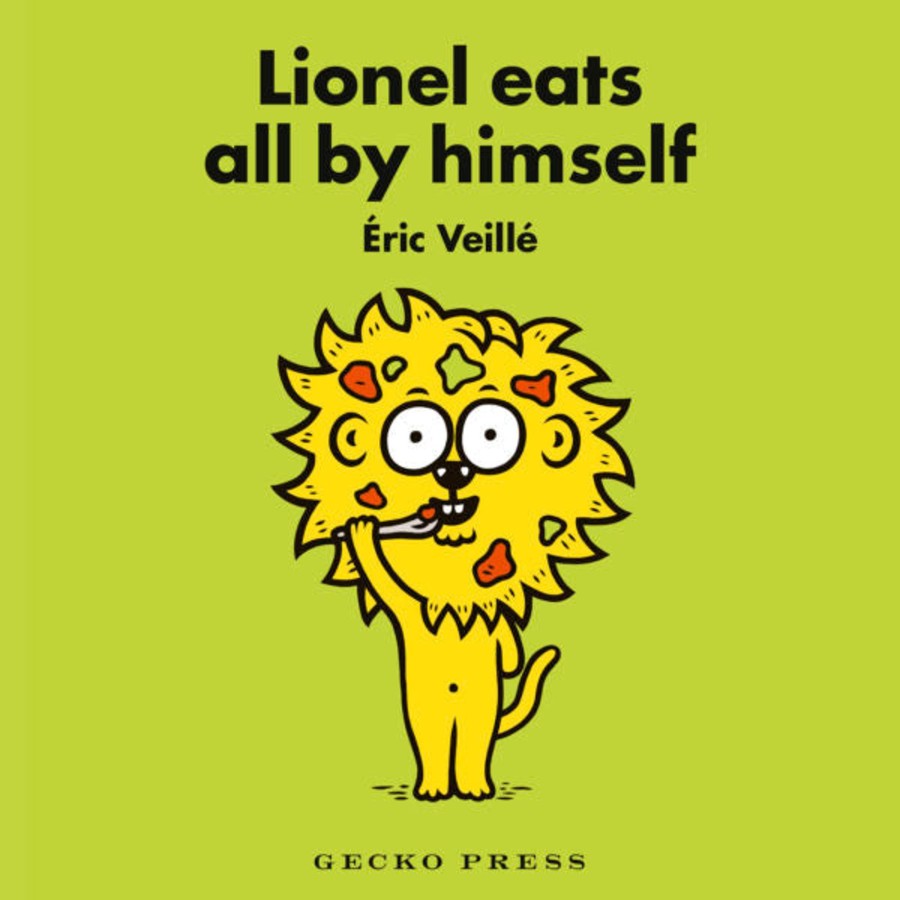 Books, Toys & Gifts Gecko Press Something To Read | Lionel Eats All By Himself Board Book