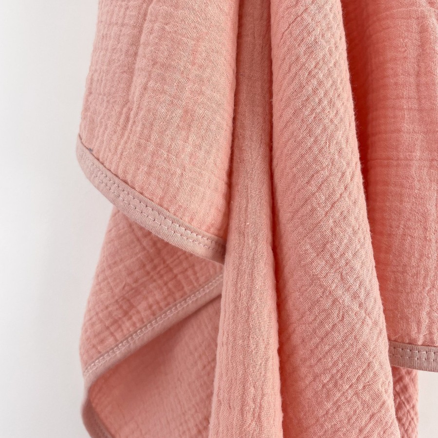 Books, Toys & Gifts Ohbubs Baby Blankets | Ohbubs Cotton Blanket - Dusty Pink