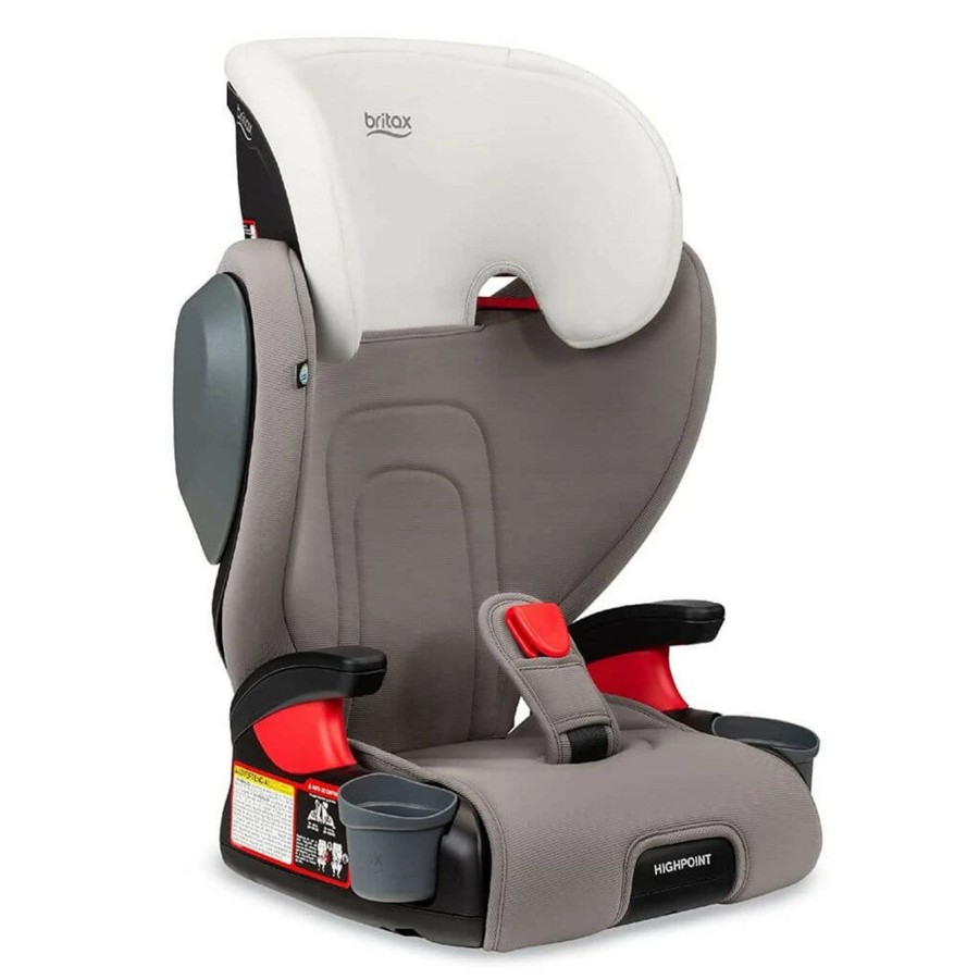 Going Places Britax Forward Facing Car Seats | Britax Highpoint 2-Stage Booster Seat Safewash - Gray Ombre